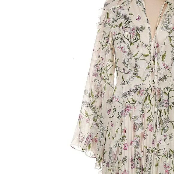 NWT Gianbattista Valli x H&M patterned dress size 8 - Picture 9 of 12